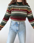 The Harvest Striped Sweater (M)