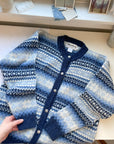 The Fair Isle Icy Cardigan (S)