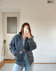 The Slate Blue Carhartt Jacket (XS)