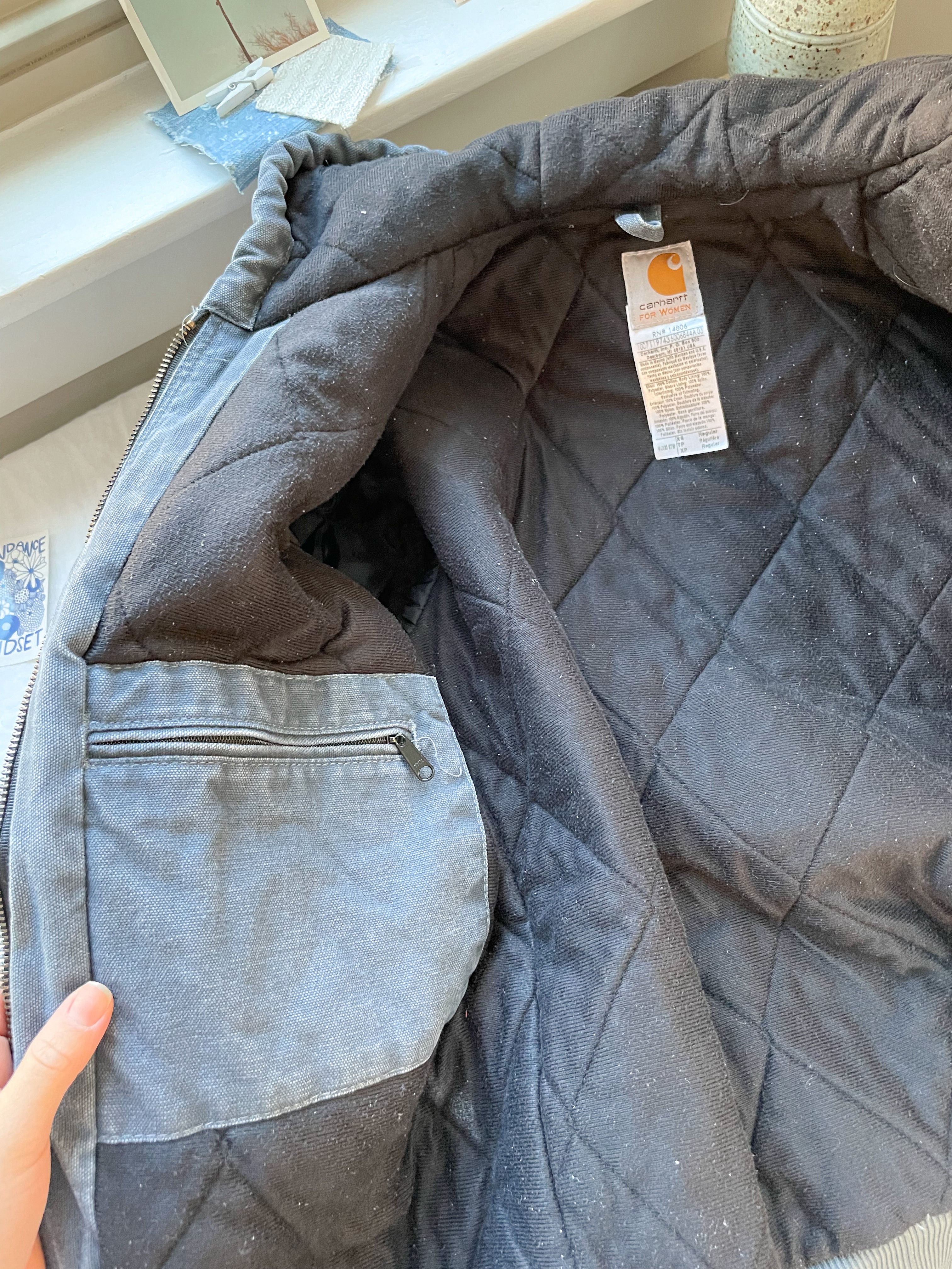 The Slate Blue Carhartt Jacket (XS)