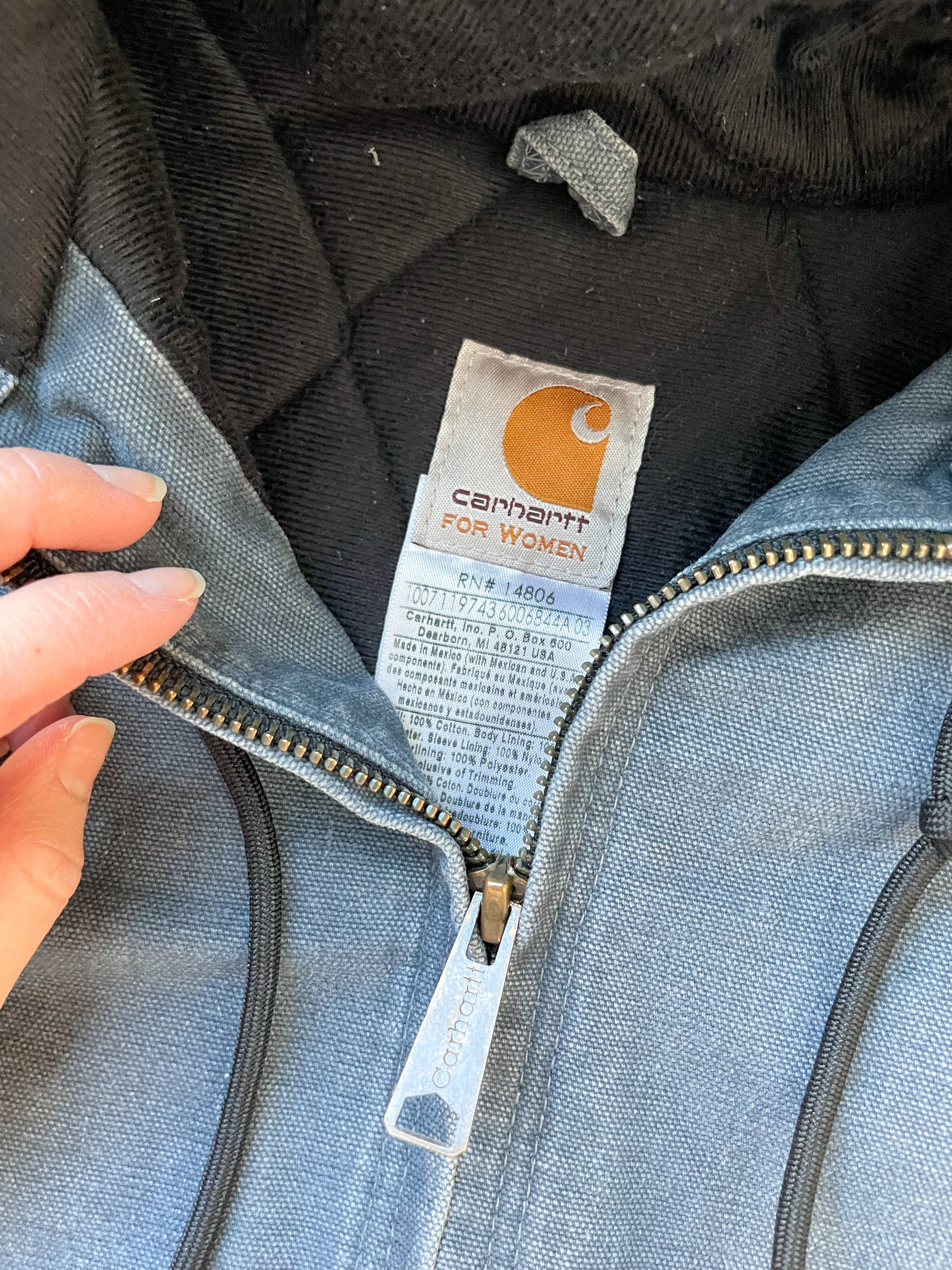 The Slate Blue Carhartt Jacket (XS)