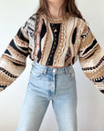 The Autumnal Coogi Style Sweater (L)