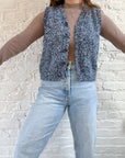 The Blue Knit Vest (M)