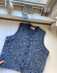 The Blue Knit Vest (M)