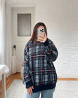 The Tartan Cabin Sweater (L)