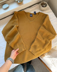 The Salted Caramel Ribbed Sweater (L)