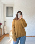 The Salted Caramel Ribbed Sweater (L)