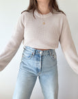 The Cream Shutter Sweater (LT)