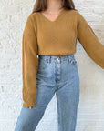 The Salted Caramel Ribbed Sweater (L)