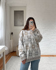 The Wintry Mix Sweater (XL)