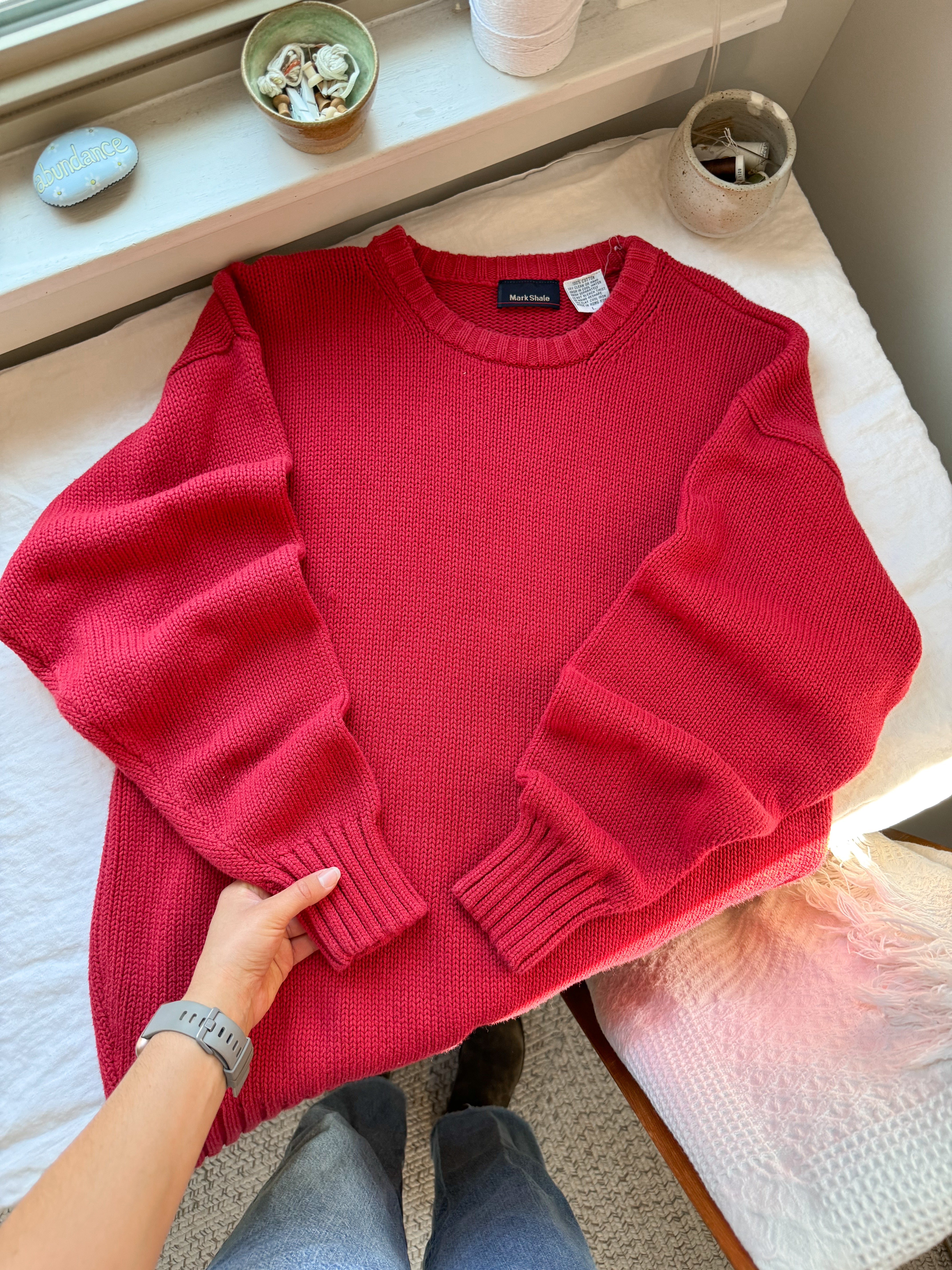 The Scarlett Sweater (L)