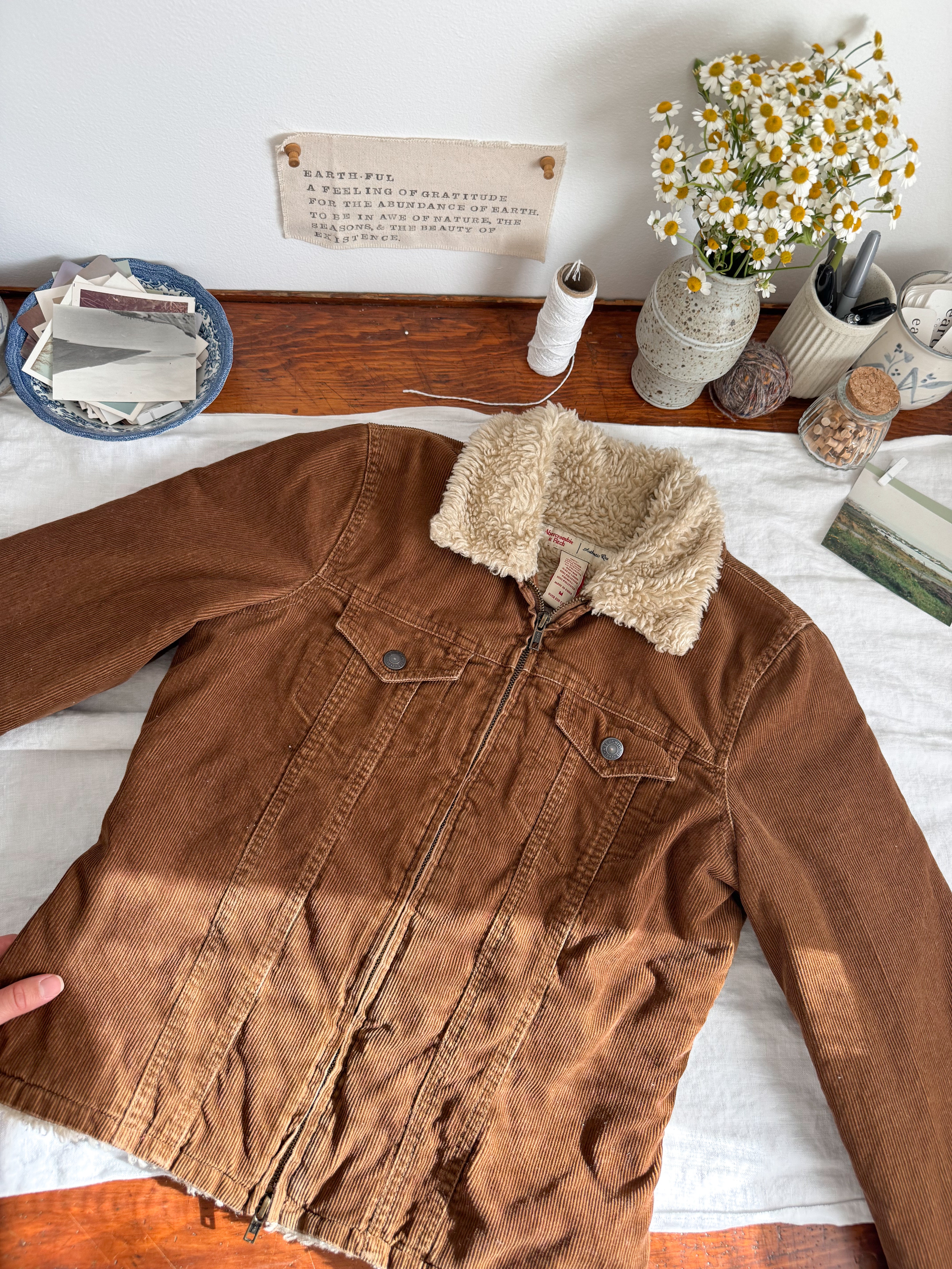 The Rory Sherpa Lined Jacket (S)