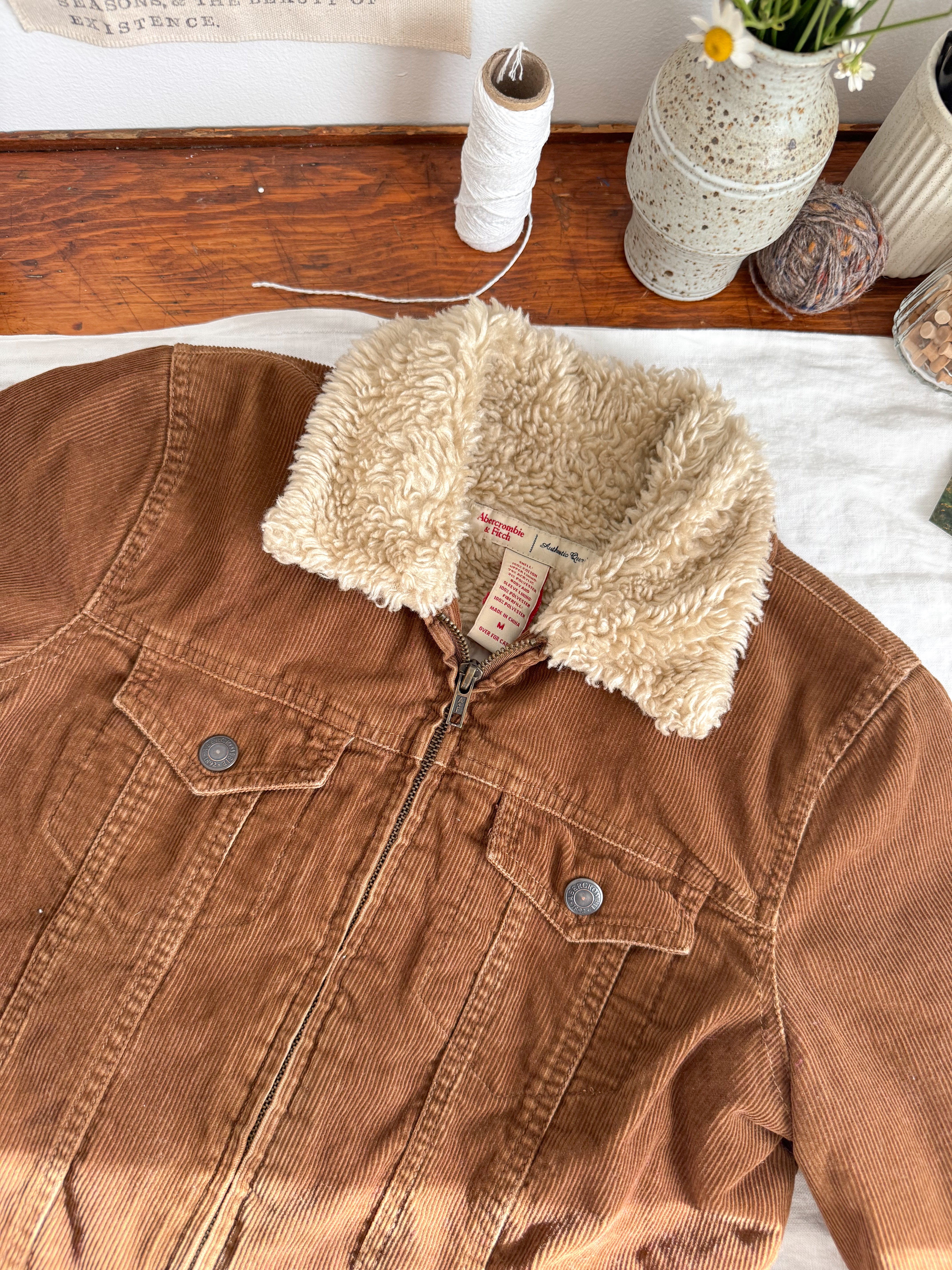 The Rory Sherpa Lined Jacket (S)