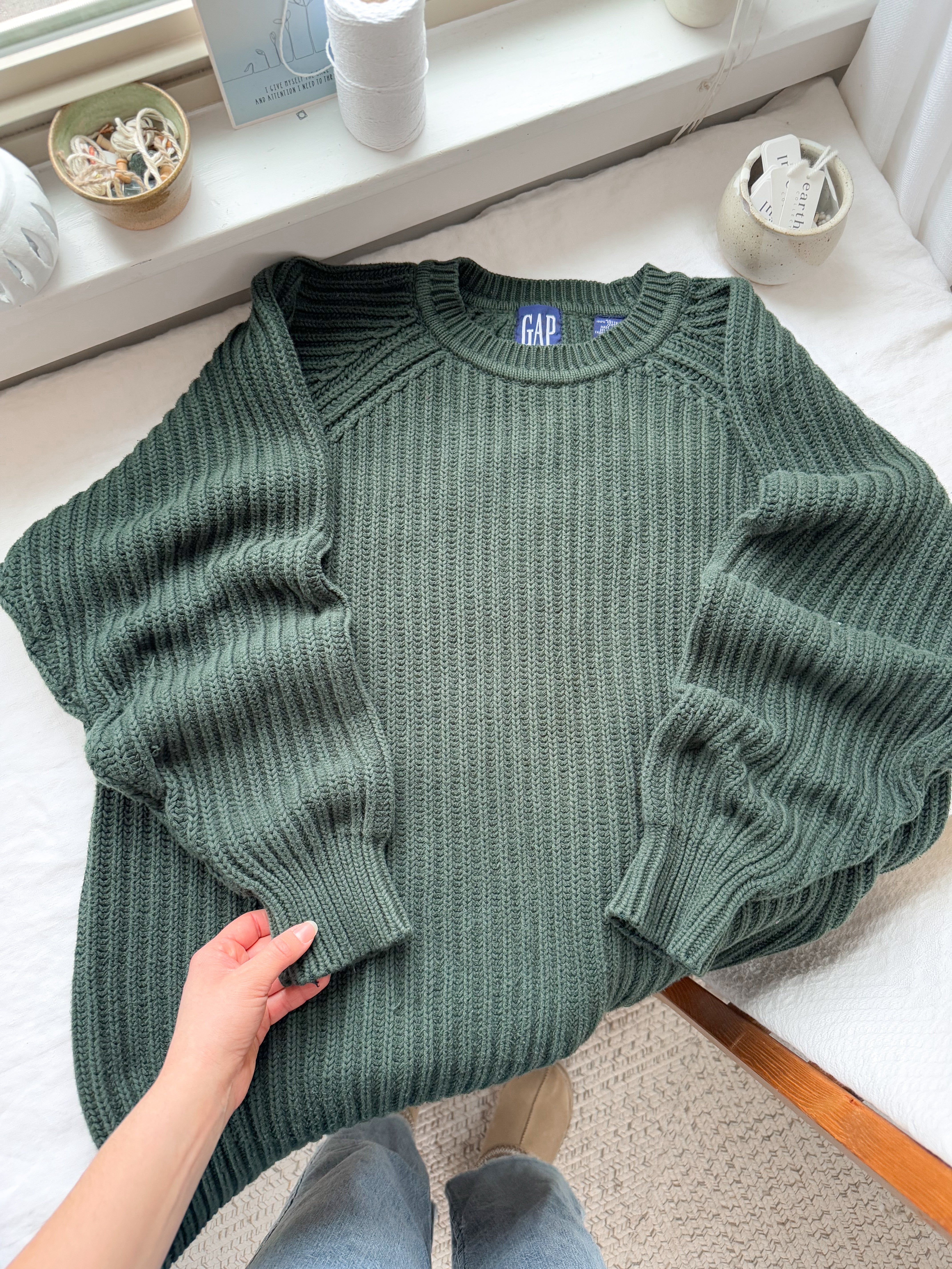 The Chunky Forest Sweater (XL)