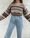 The Autumnal Coogi Style Sweater (L)