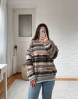 The Autumnal Coogi Style Sweater (L)