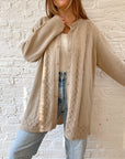 The Long Latte Cardi (L)