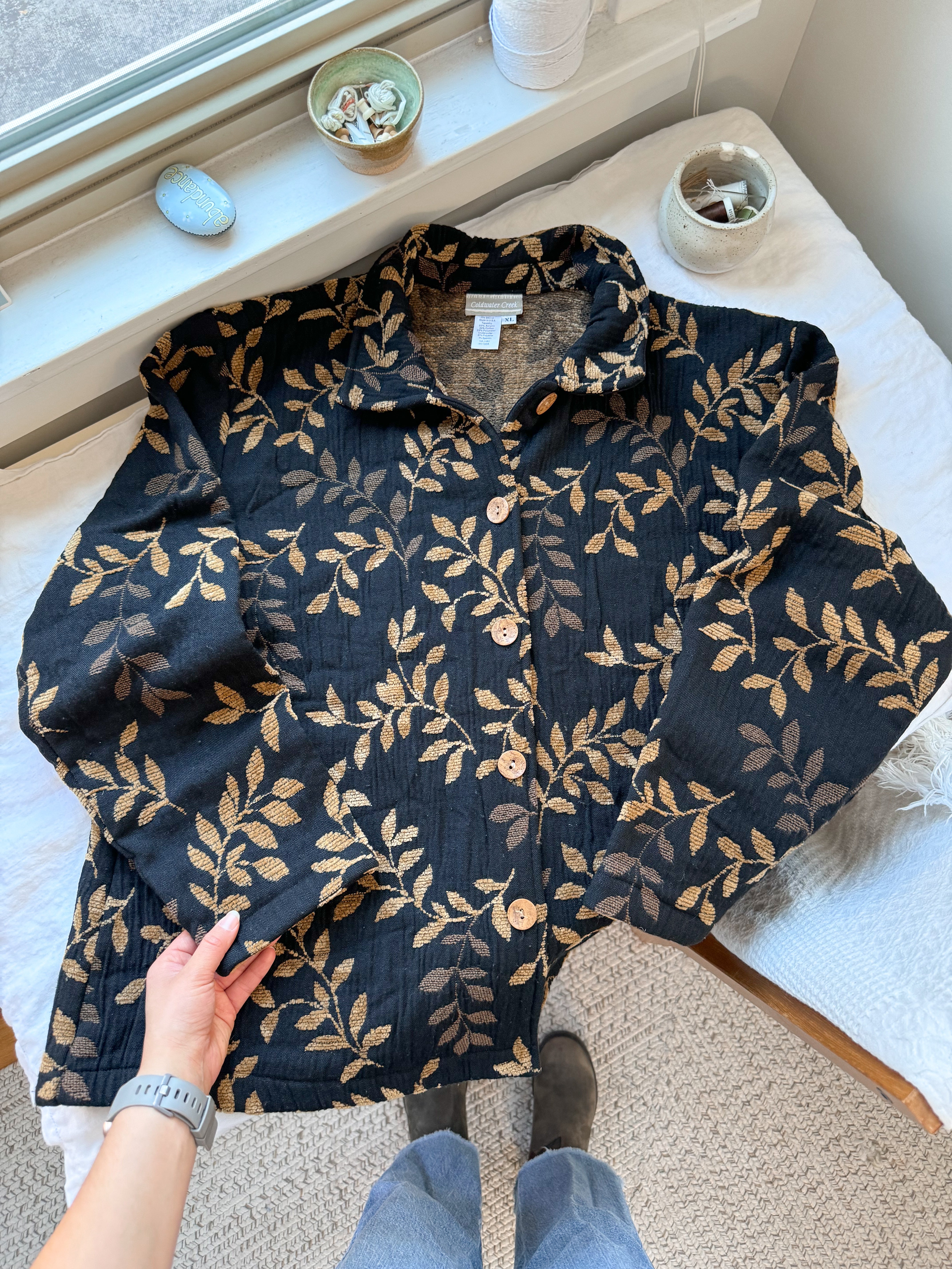 The Foliage Tapestry Jacket (XL)