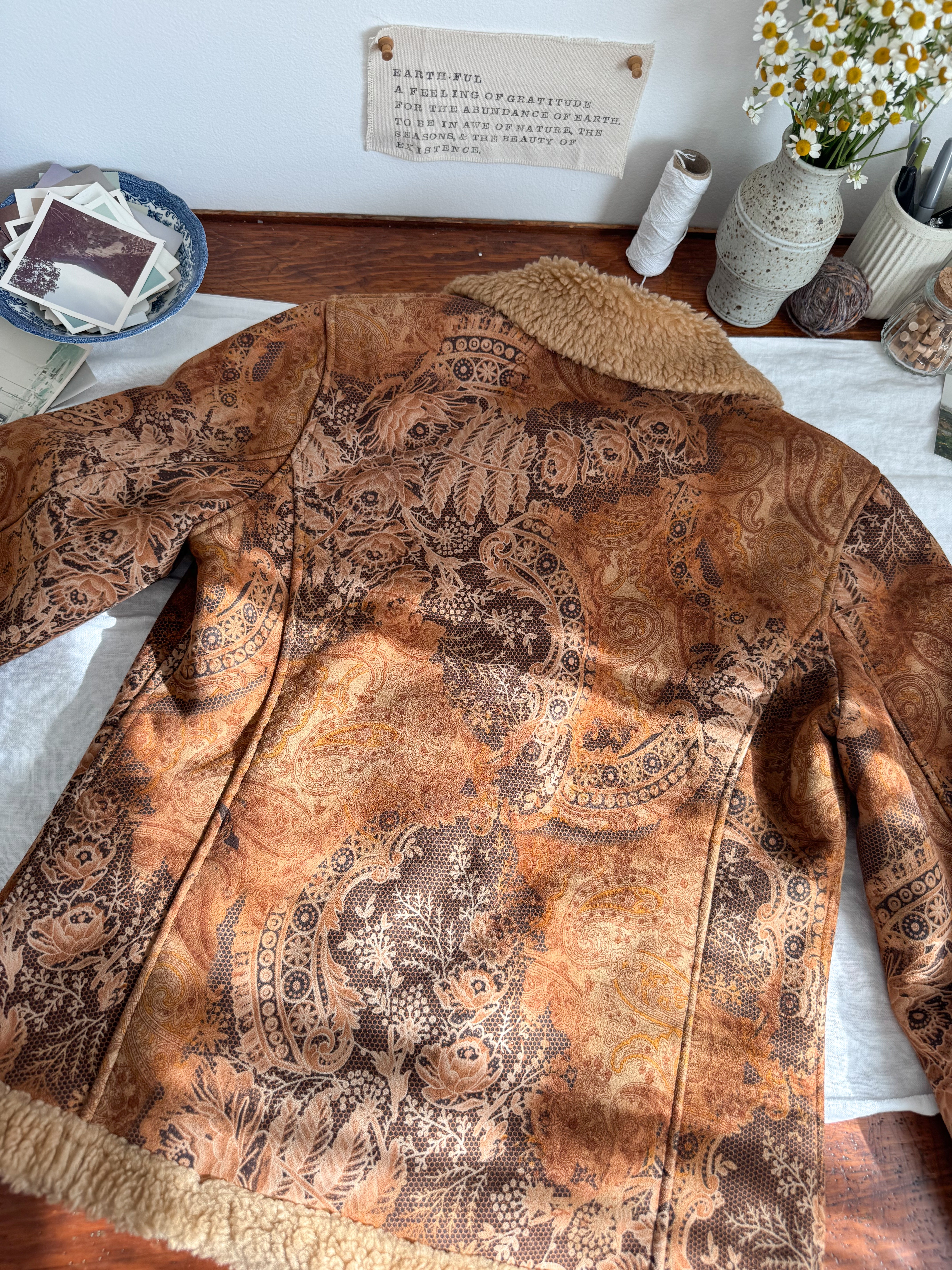 The Crunchy Leaves Coat (S)