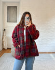 The Autumn Picnic Sherpa Jacket (XL)