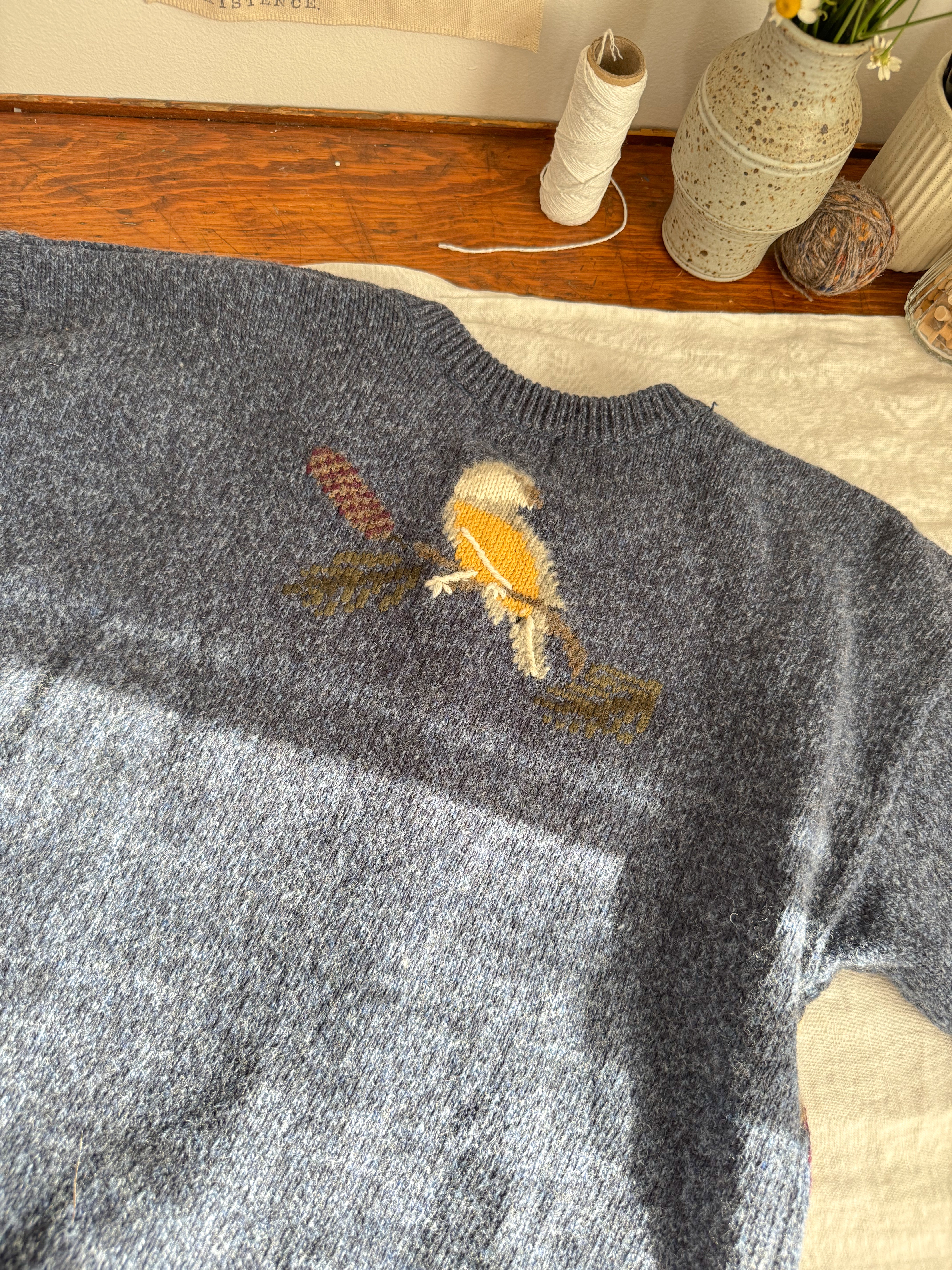 The Birdhouse Cardigan (L)