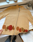 The Golden Autumn Forest Zip Up (L)