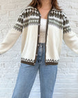 The Fair Isle Mountain Sweater (L)