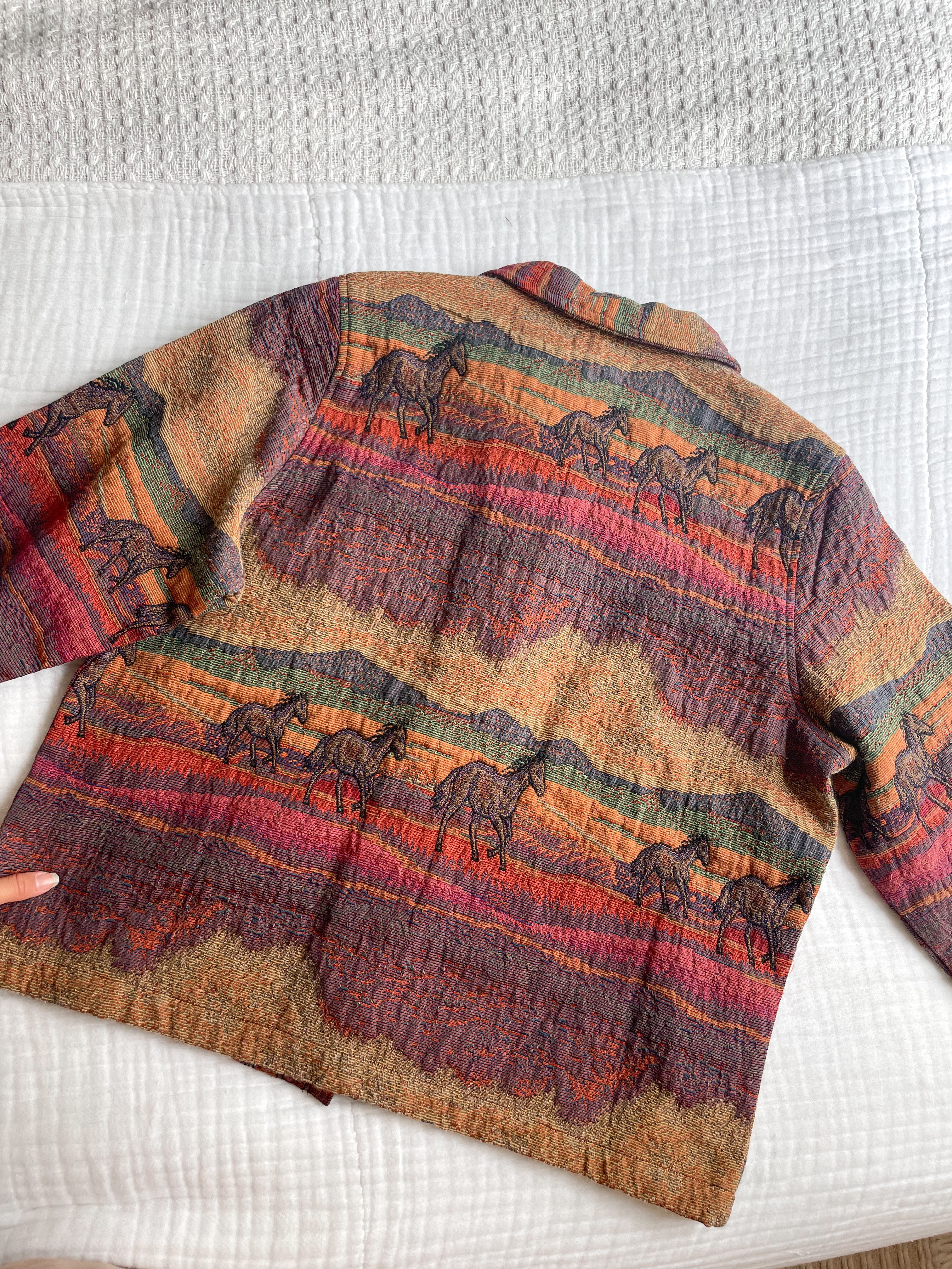 The Wild Horse Tapestry Jacket (XL)