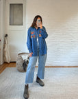 The Pumpkim Patch Denim Button Up (L)