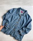 The Big Button Denim Jacket (XL)