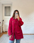 The Strawberry Jam Chore Coat (M)