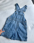 The Mid Wash Denim Shortalls (S)