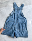 The Mid Wash Denim Shortalls (S)