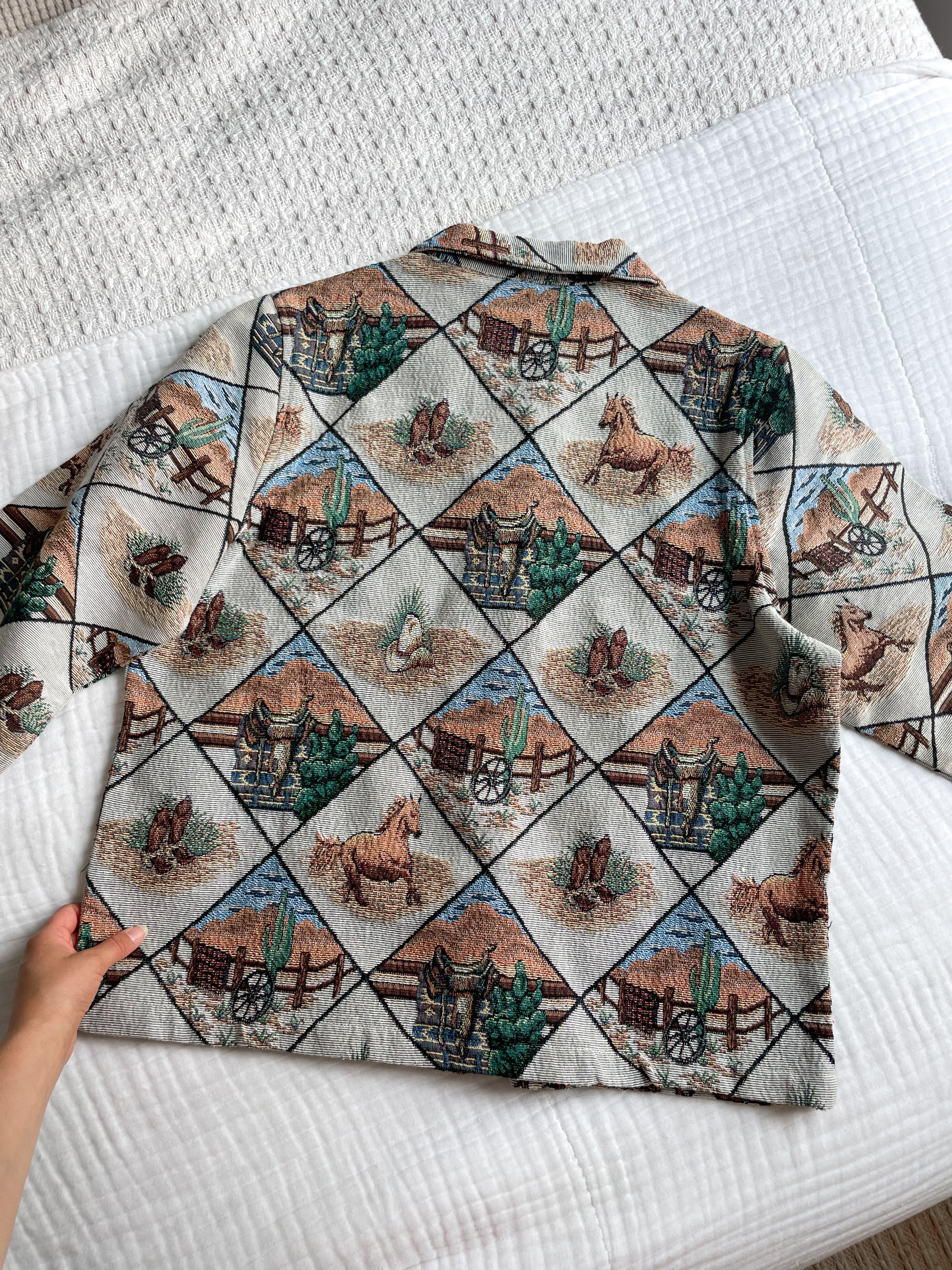 The Southwestern Tapestry Jacket (XL)