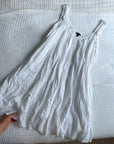 The White Eyelet Flowy Dress (S)