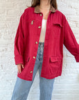 The Strawberry Jam Chore Coat (M)