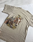 The Double Sided Horse Tee (L)