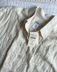 The NWT Lace Trim Button Up (PL)