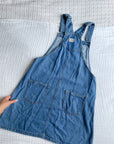 The Denim Overall Dress (S)