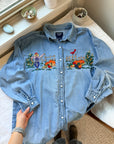 The Harvest Denim Button Up (XL)