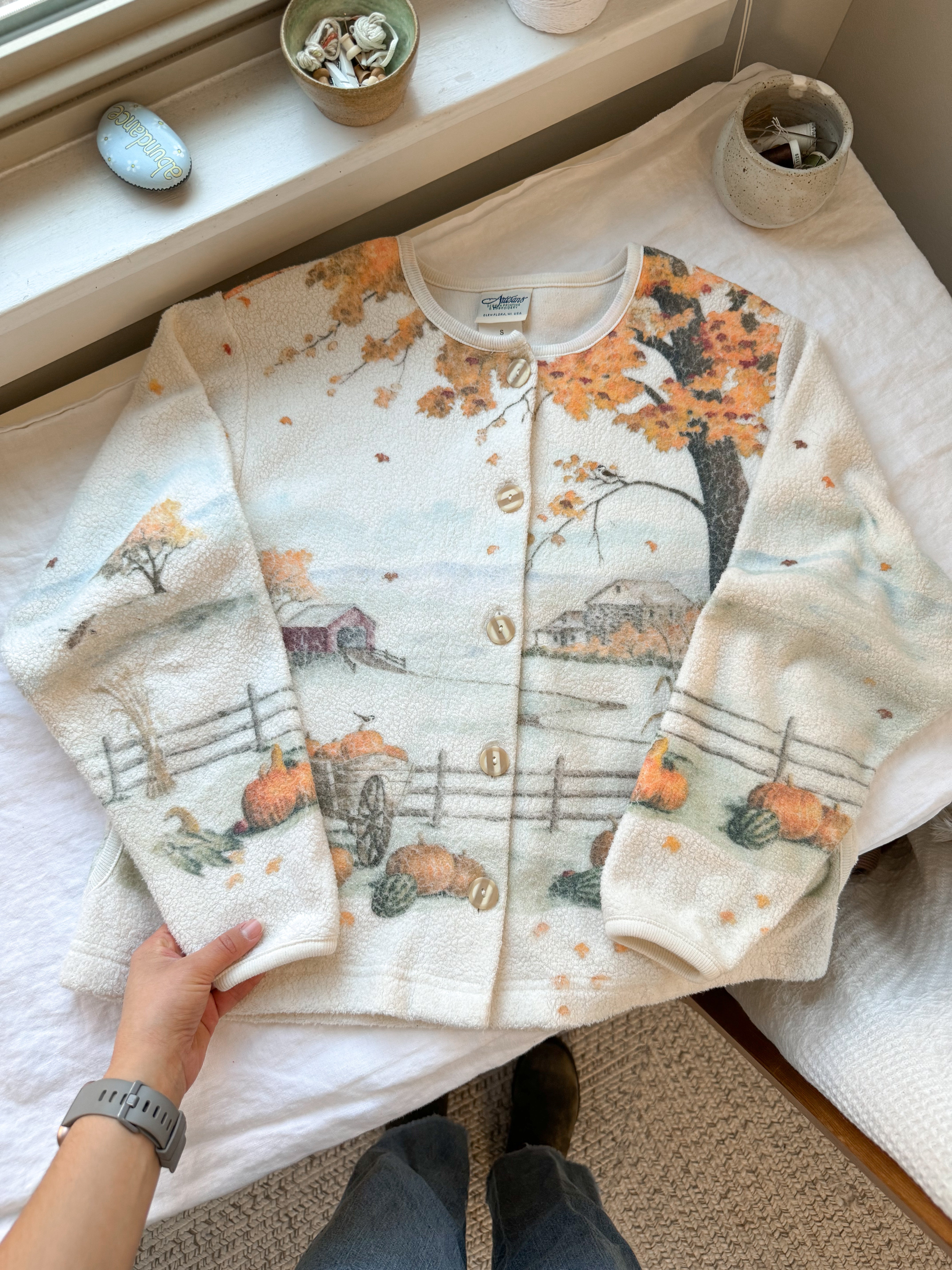 The Scenic Fall Cardigan (S)