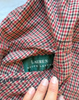 The Reversible Crimson Gingham Jacket (S)