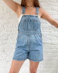 The Mid Wash Denim Shortalls (S)