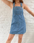 The Denim Overall Dress (S)