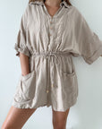 The Sandy Shore Romper (XL)