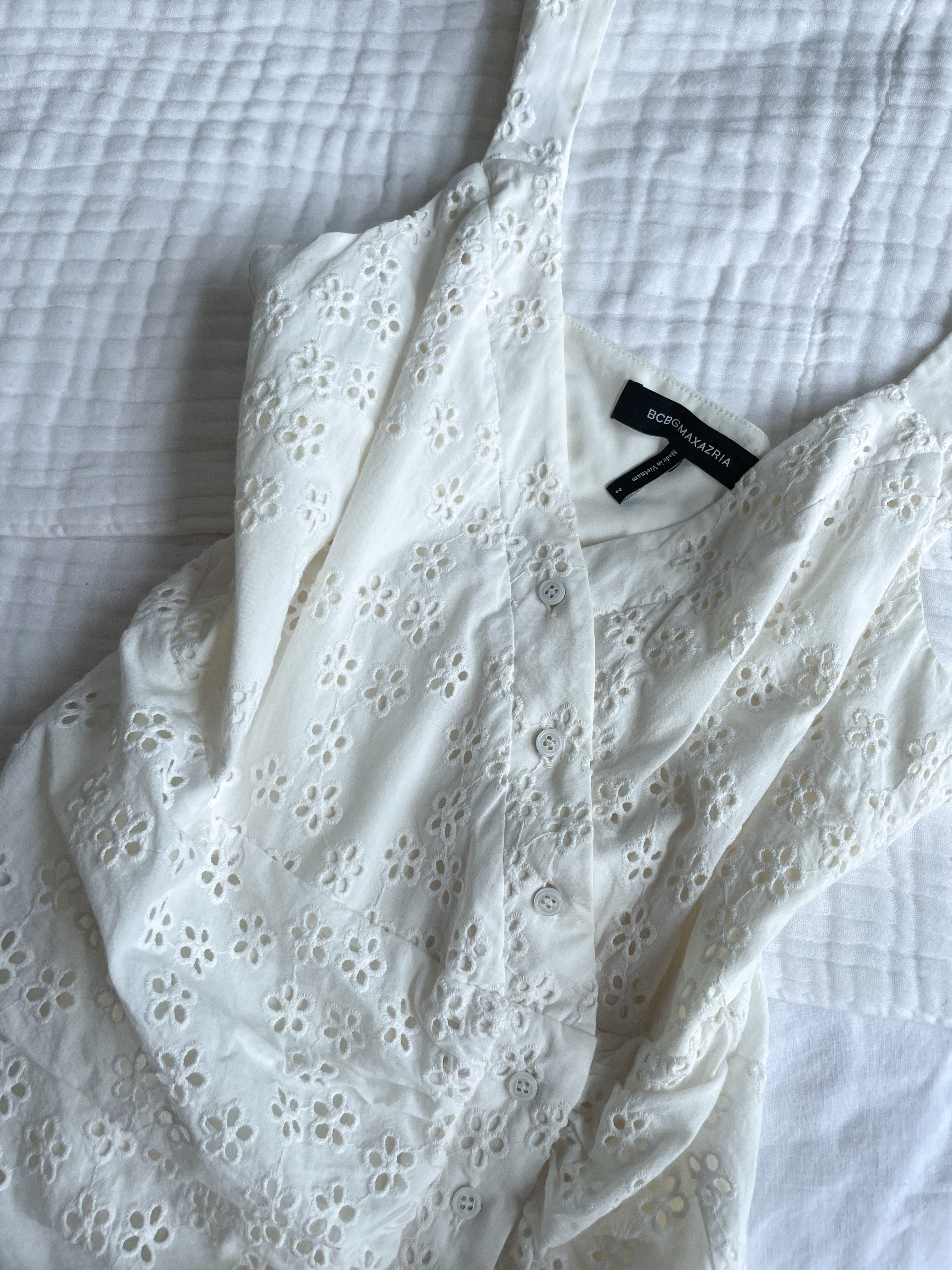 The Daisy Eyelet Dress (S)