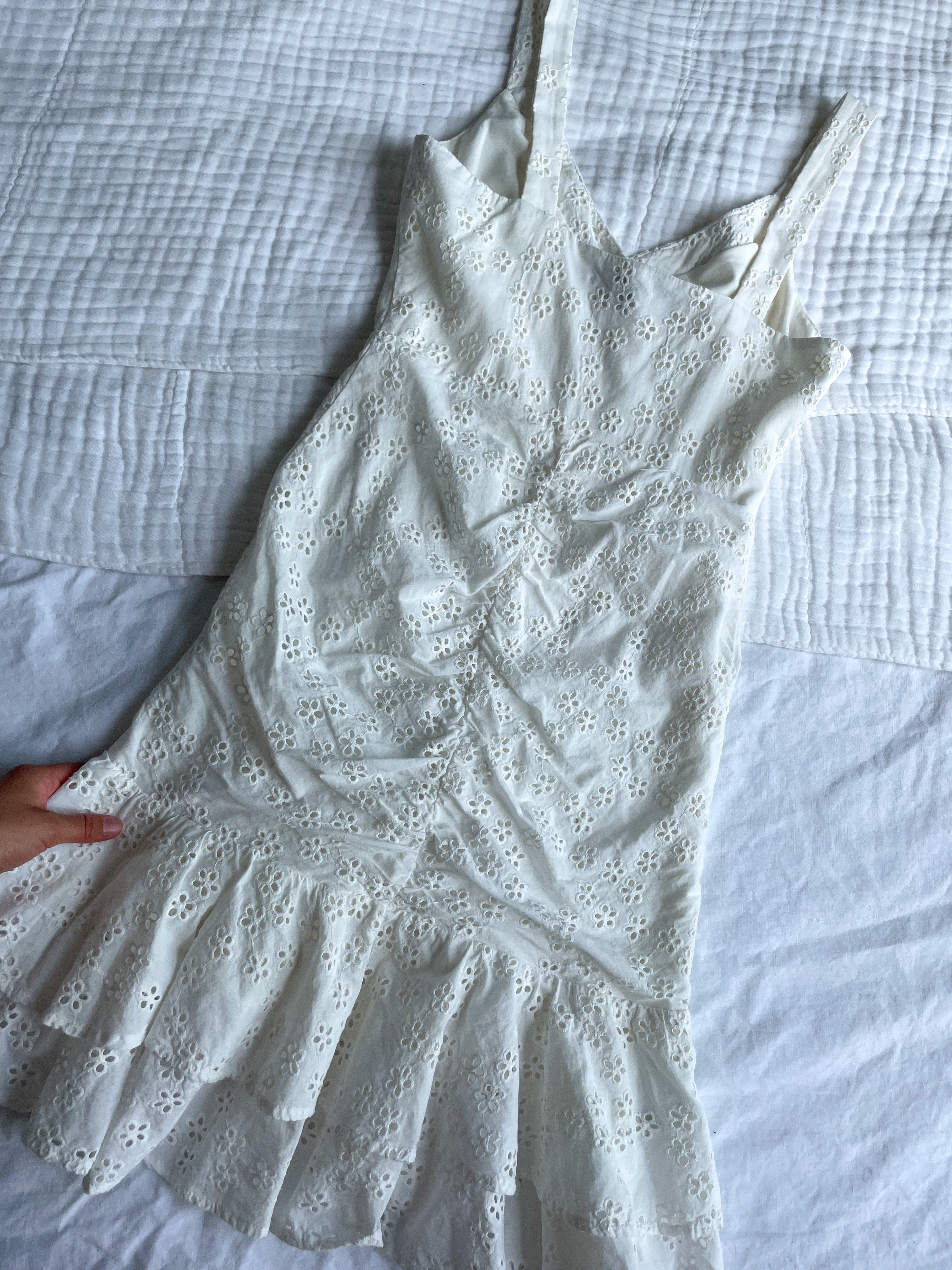 The Daisy Eyelet Dress (S)