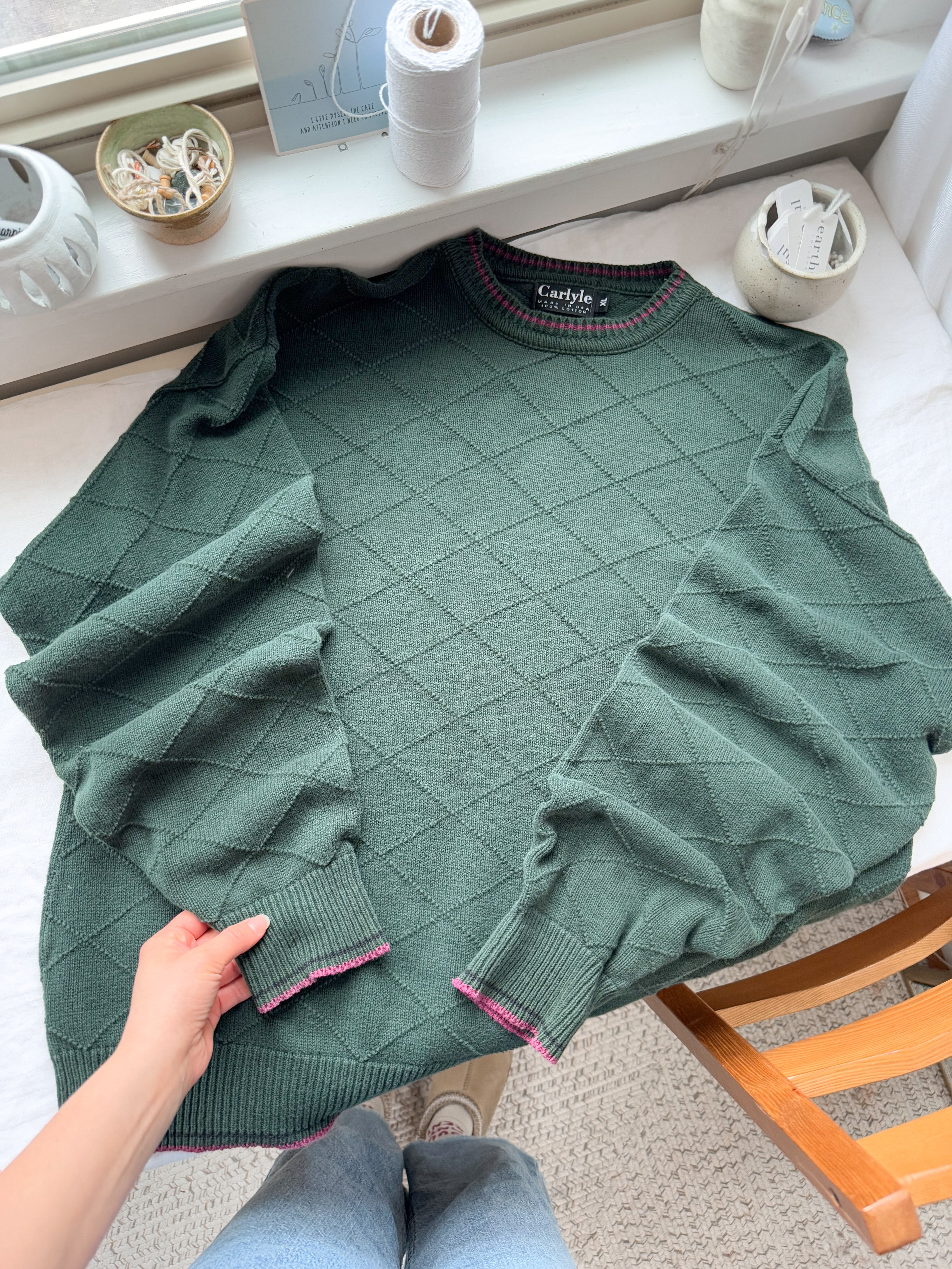 The Diamond Forest Sweater (XL)