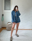 The Big Button Denim Jacket (XL)