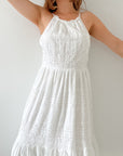 The Summer Lace Midi Dress (M)